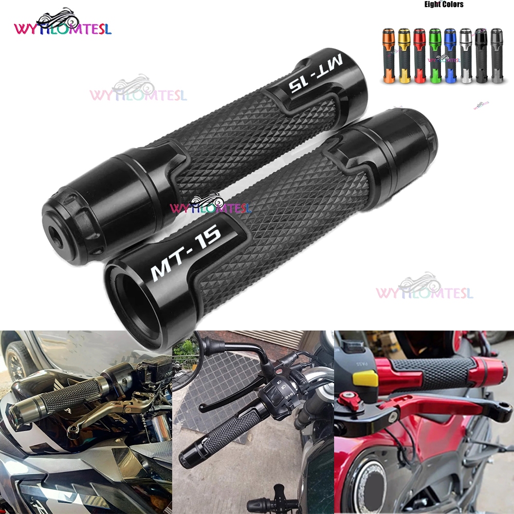 山葉 適用於 YAMAHA MT-15 /MT-15 ABS 2015-2024 摩托車鋁製防滑車把把手末端