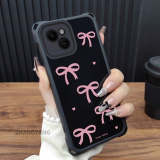 Tecno POP 9 Spark Go 1 Spark Go 2025 矽膠四角防摔 TPU 粉色蝴蝶結手機殼美學新設