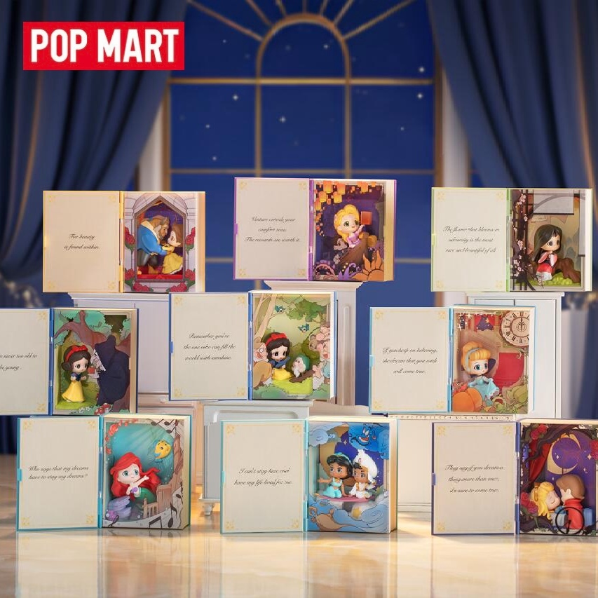 POPMART · 迪士尼公主的童話系列場景