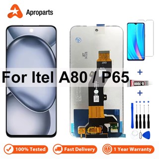 螢幕適用於 Itel A80 A671L A671LC P65 P671L LCD 顯示屏觸摸屏數字化儀元件更換