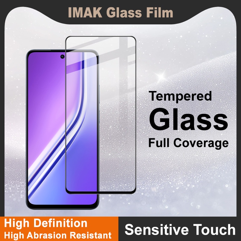 Imak Realme P3X 5G 9H 鋼化玻璃屏幕保護膜高清透明自修復塗層全覆蓋屏幕保護膜