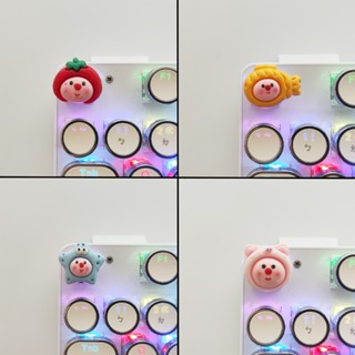 💖火車頭💖 數碼工廠 可愛loopy露比小海狸3D立體DIY鍵帽手工奶油膠咕卡裝飾貼