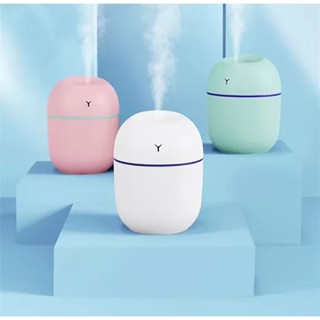 220ML 迷你香薰擴散器 USB 精油霧化器電動空氣加濕器帶 LED 燈,用於家用汽車裝飾香薰擴散器