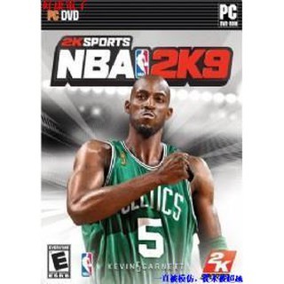 NBA 2K9 中文版 PC計算機單機遊戲卡 實體出貨