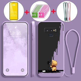 Samsung note 9 手機殼軟殼液體矽膠保護套防震保護套新設計美學 YTMTYXX01