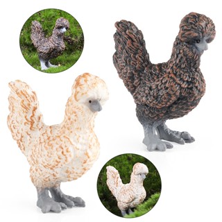 動物 波蘭雞 模擬模型 兒童科教玩具 認知道具 裝飾品 擺件