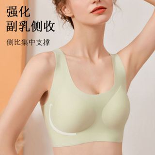 【新店開幕限定全場免運優惠】無尺碼雲朵內衣無痕大胸顯小運動背心式薄無鋼圈夏季睡眠內衣