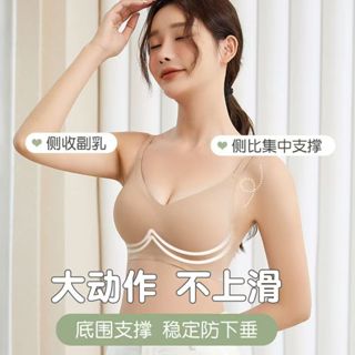 【新店開幕限定全場免運優惠】一片式無痕運動內衣薄款不跑杯大胸顯小集中爆乳調整型小胸美背內衣夏