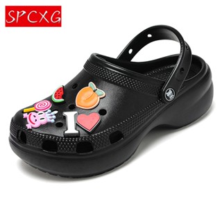 Spcxg 女式輕便厚底拖鞋舒適休閒戶外涼鞋-&-*