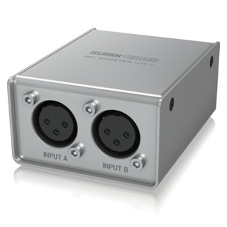 Mic Booster CM-2 2 通道動圈麥克風助推器,帶高品質前置放大器