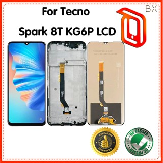 Tecno Spark 8T KG6p LCD 顯示屏觸摸屏數字化儀組裝維修的螢幕