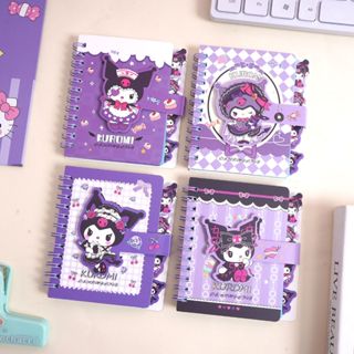 ☆現貨+免運☆三麗鷗 庫洛米 a7 筆記本 記事本 日記本 錯題本 文具 文具用品 手帳本 活頁筆記本 線圈筆記本 筆記