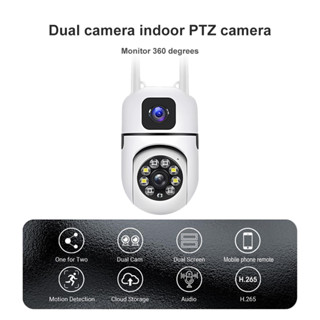 V380 PRO 6MP 連WIFI使用無線監視器 嬰兒看護智慧攝影機 手機遠端檢視 語音對講 雙畫面攝像頭 1臺頂兩臺