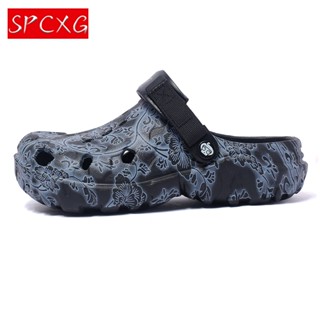 Spcxg 40-47 男士時尚拖鞋厚底時尚沙灘涼鞋休閒運動鞋&&--