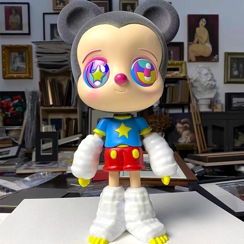 日韓潮流下田光 Hikari Shimoda 擺件潮玩手辦潮流公仔模型玩偶禮物 Mikki【高度：31cm】