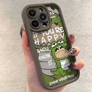 適用於 Redmi Note 14 Pro 4G 5g Note 14 Pro+ 小新鱷魚矽膠手機殼
