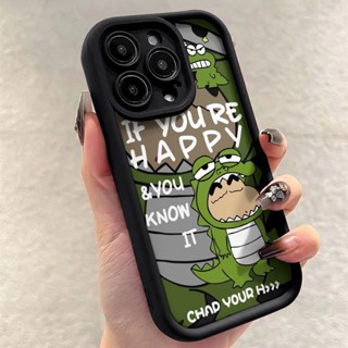 適用於 Huawei Y7A Y9A Y9 2019 Y6 小新鱷魚矽膠手機殼