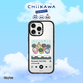 CASETIFY Chiikawa 保護殻 iPhone 13/ iPhone 14/ iPhone 15/ iPhone 16 睡衣派對（音樂播放器）手機殼