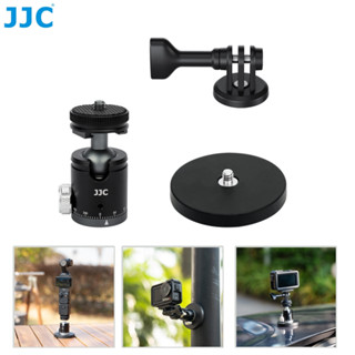 JJC 磁吸雲臺支架 可調節運動相機車載支架 大疆 DJI Gopro Insta360 家庭監控等專用 可接三腳架自拍
