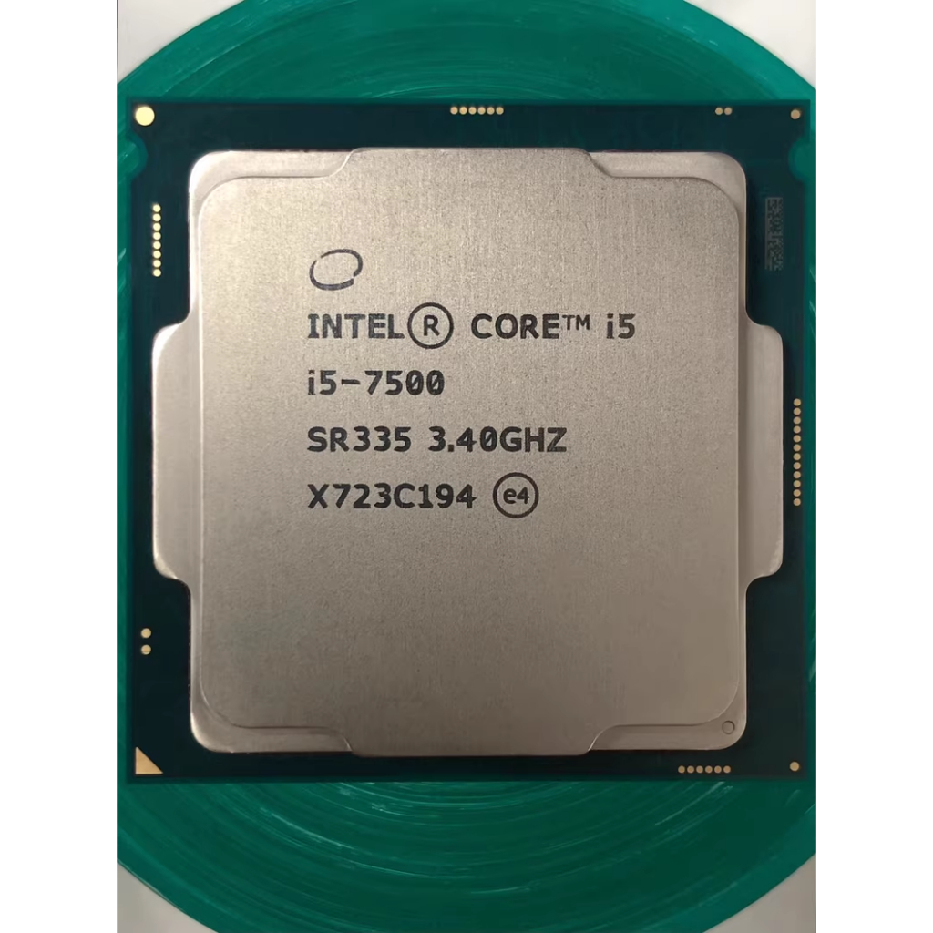 英特爾酷睿 i5-7500 3.4 GHz 8 GT/s LGA 1151 台式機 CPU 處理器 SR335