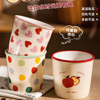 陶瓷咖啡杯新款家用喝水杯手握杯馬克杯牛奶早餐小茶杯