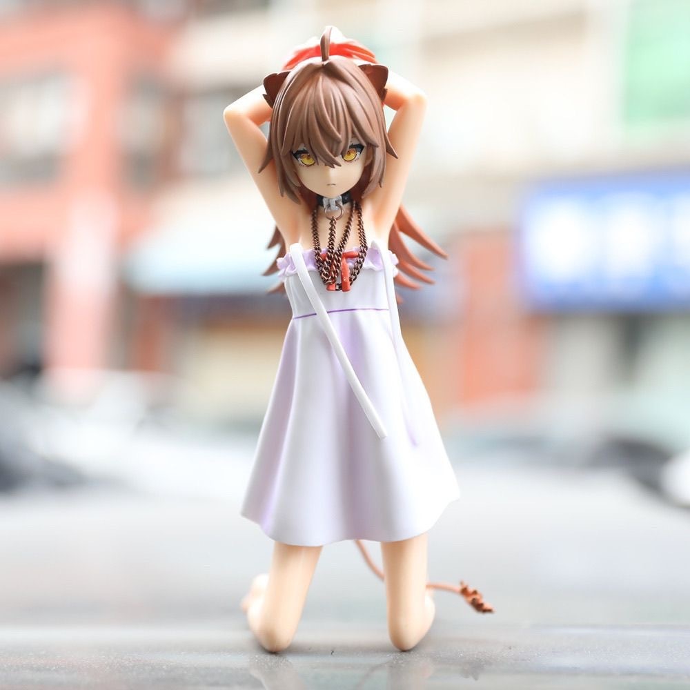 21cm Rurudo Lion Gk 跪美少女 Pvc 可動人偶可愛動漫成人性感模型玩具娃娃收藏台擺件禮物