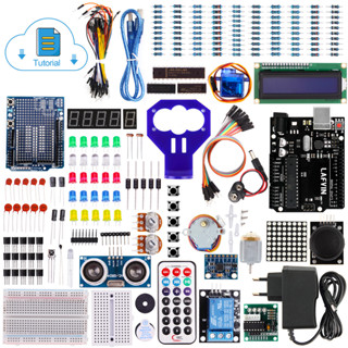 Lafvin 超級入門套件電源學習套件,適用於 Arduino UNO R3 專案,帶教程