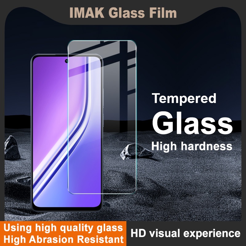 Realme P3X 5G 鋼化玻璃正面屏幕保護膜 Imak 全透明防爆鋼化玻璃正面保護膜