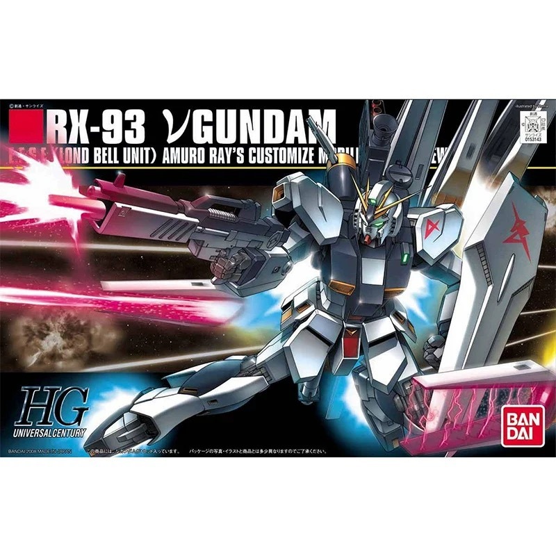 萬代 BANDAI HG 1/144 機動戰士高達 HGUC 086 RX-93 ν 高達 Nu Gundam 機動戰士