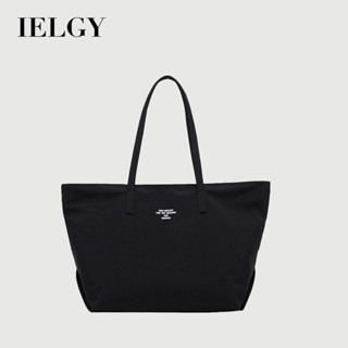 IELGY 女士尼龍布包 大容量休閒單肩韓版時尚簡約素色手提包