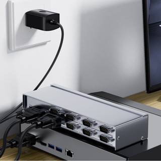 DTECH RS232 串列埠分配器 VGA 分配器 DB9 針 COM 支援 1 到 2 / 1 到 4/ 1 到 8
