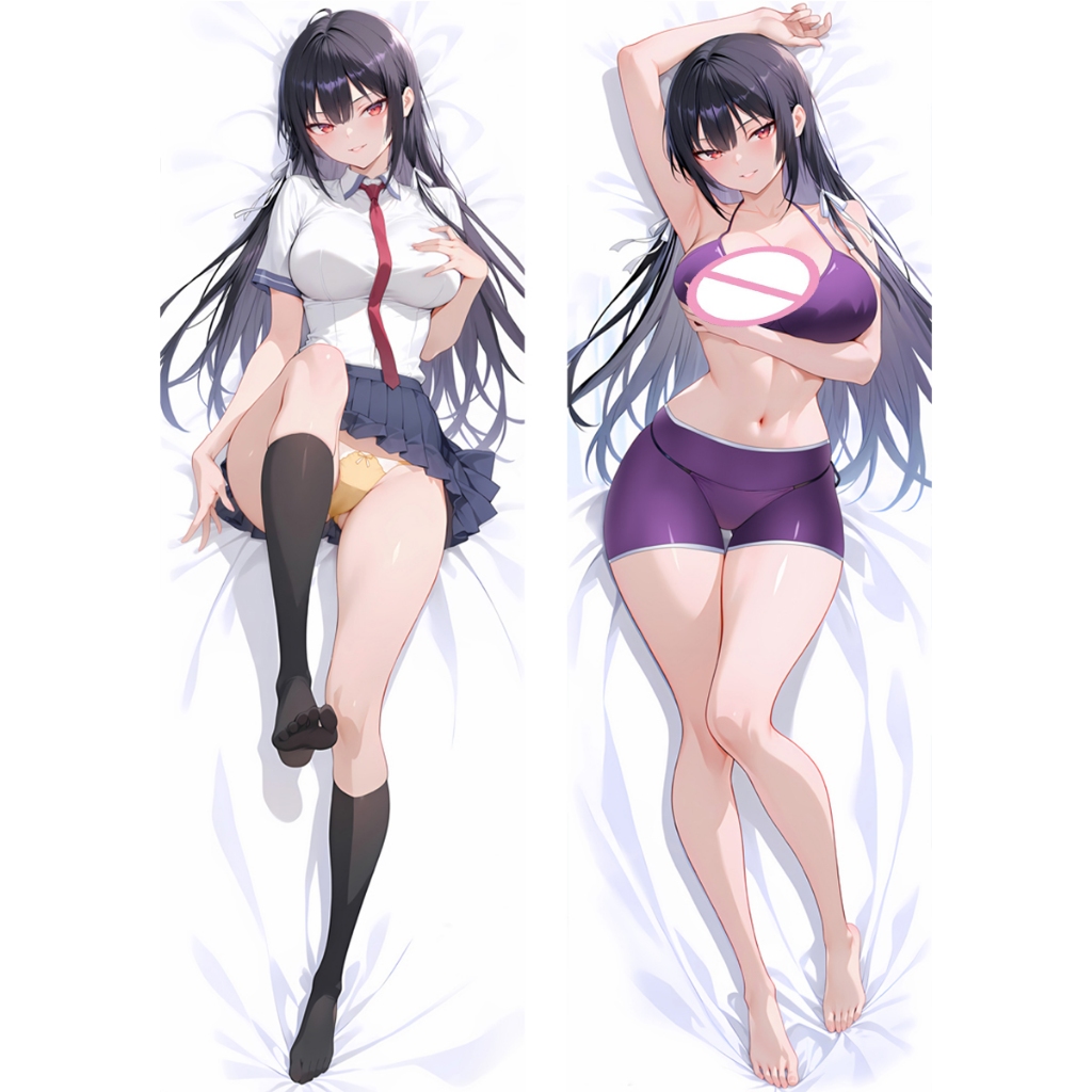 拜託請穿上鷹峰同學等身抱枕套動漫鷹峰高嶺Dakimakura Cover女孩DIY二次元周邊宅男長款枕套