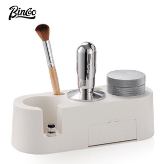 BINCOO 沖擊壓粉錘 咖啡壓粉器套裝 恆定壓力30磅 咖啡壓粉底座套裝 51MM/58MM