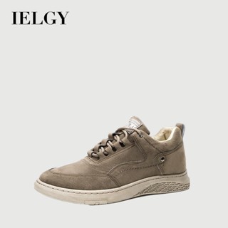 IELGY 韓版時尚跑步運動鞋男士低幫減壓舒適