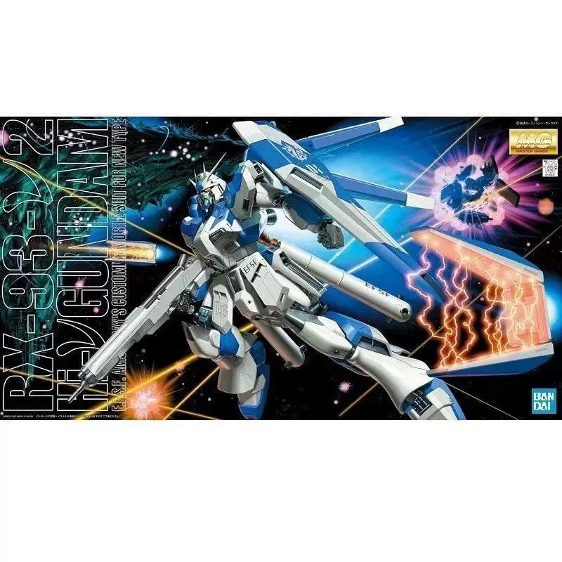 萬代 BANDAI MG 1/100 機動戰士高達 RX-93-ν2 Hi-ν 高達夏亞的反釘貝爾多奇卡的孩子