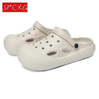 SPCXG 36-45情侶夏季時尚休閒破洞涼鞋透氣舒適*--*