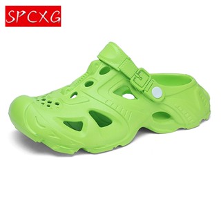 SPCXG 36-45情侶Eva透氣厚底防滑耐磨夏季舒適涼鞋--**