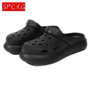 SPCXG 36-45情侶Eva透氣厚底防滑耐磨夏季舒適涼鞋&&**