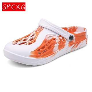 SPCXG 40-45 男式 Eva 夏季透氣輕便防滑耐磨運動沙灘涼鞋****