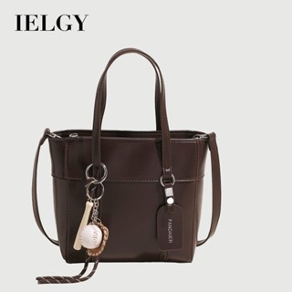 IELGY 復古秋冬百搭斜揹包 高階感手提水桶包