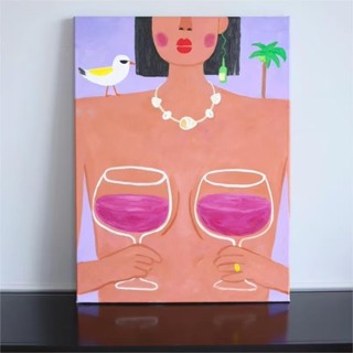 現代藝術裝飾畫，《女性主義》客廳牆面裝飾, 無框畫