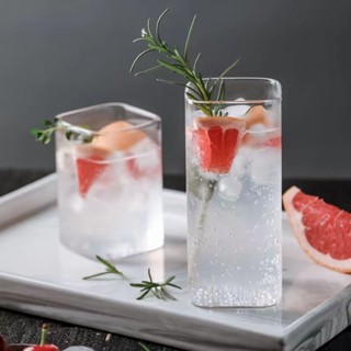 玻璃杯 高硼矽玻璃 耐熱玻璃杯 玻璃咖啡杯 牛奶杯 果汁杯 檸檬杯 茶杯 玻璃飲料杯 ins玻璃水杯 玻璃吸管杯 透明玻