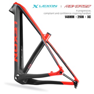 LEXON 29 碳纖維 MTB 車架 29er 全碳纖維山地自行車車架組硬尾車架 148mm BOOST 29 plu