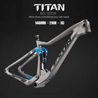 2025 LEXON XC Trial 越野車架 MTB 車架 XC 自行車車架碳纖維 MTB 全避震 29 Boost