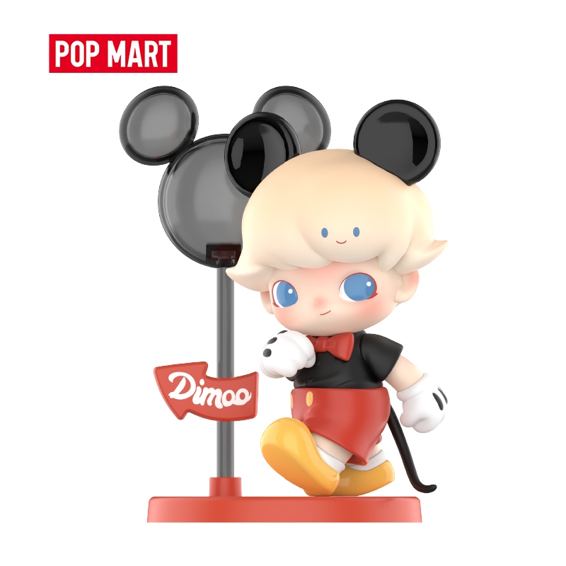 POP MART 泡泡瑪特 DIMOO WORLD × 迪士尼系列手辦  盲盒手辦玩具  畢業禮物