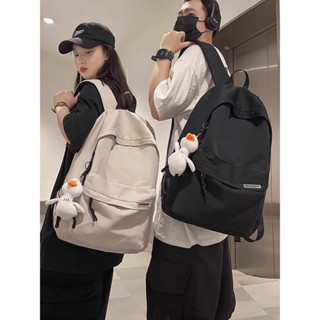 【Vogue Vibe】✨新品包包✨ 後揹包大容量休閒簡約男士旅行揹包女男初中生高中大學生防水書包