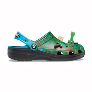 CROCS 經典 MINECRAFT 兒童木屐鞋 寶寶鞋 防水洞洞鞋 【帶有Jibbitz】210830