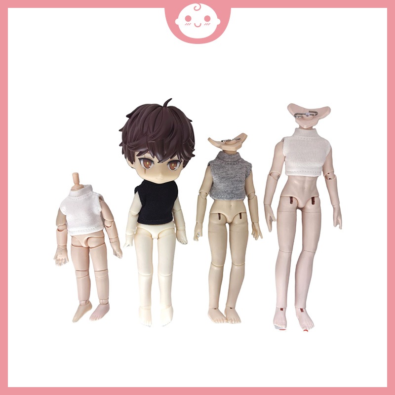 JQ OB11衣服迷你時尚背心1/12 BJD娃娃衣服GSC Body9 Molly DOD YMY Obitsu11