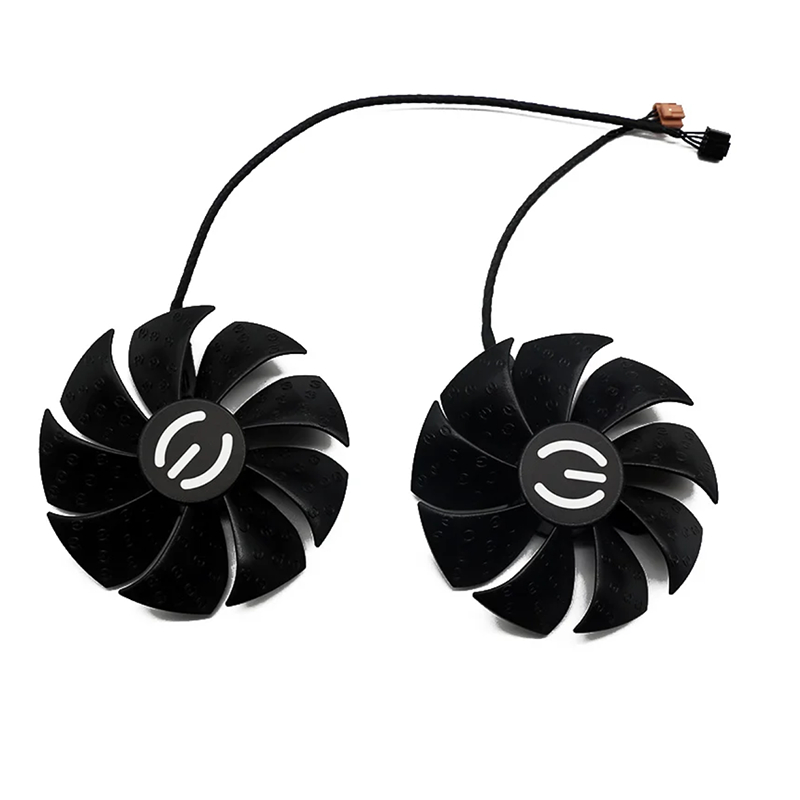 88MM PLA09215S12H GAMING GPU 風扇適用於 EVGA RTX 3050 3060 3060Ti