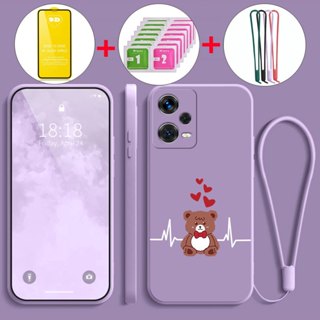 Redmi note 12 4G redmi note 12 pro 5g 2023 手機殼軟殼液體矽膠保護套防震保護套